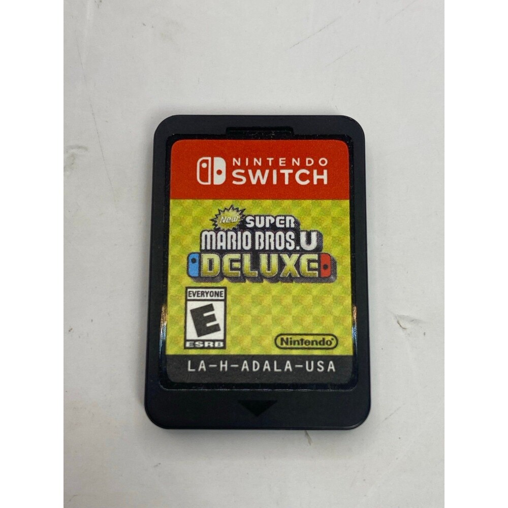 New Super Mario Bros. U Deluxe  GAME ONLY  - Nintendo Switch Tested & Works!